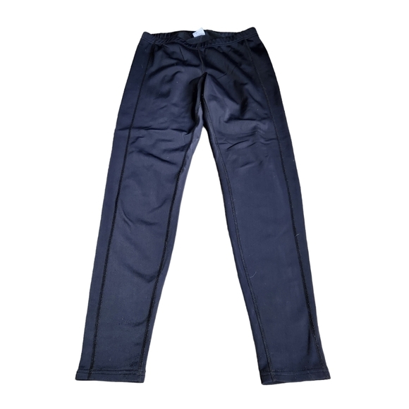 MEC Mountain Equipment Co-op black high-rise skinny leg pants fleece lined - Picture 1 of 10